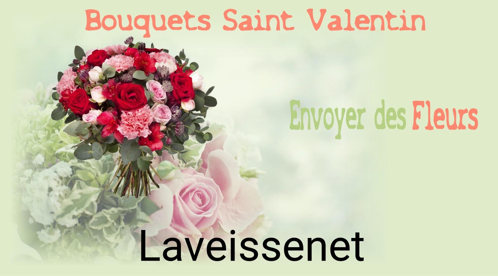 Roses de Saint-Valentin livrées à Laveissenet